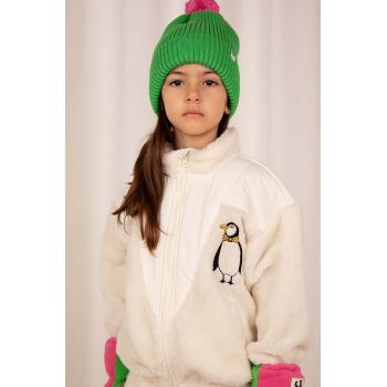 Mini Rodini caciula de bumbac pentru copii culoarea verde, bumbac de firma originala