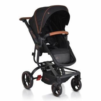 Carucior modular 2 in 1 Cangaroo Ellada Black