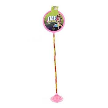 Coarda Toi-Toys cu lumini pentu glezna Ole swing TT68003Z roz ieftina