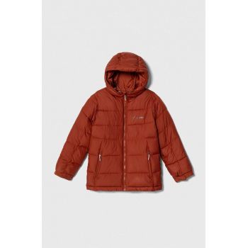 Columbia geaca copii U Pike Lake II Hdd Jacke culoarea rosu de firma originala