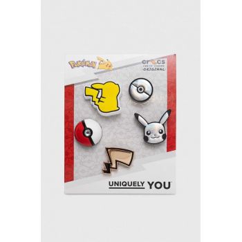 Crocs butoane incaltaminte pentru copii x Pokemon 5-pack