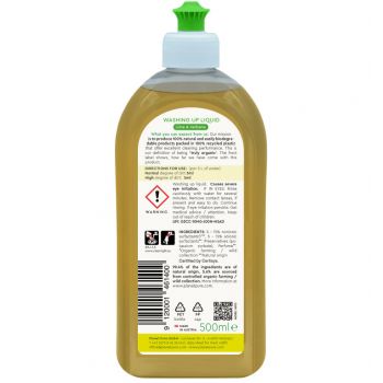 Detergent bio Planet Pure pentru vase lime si verbena 500ml ieftin