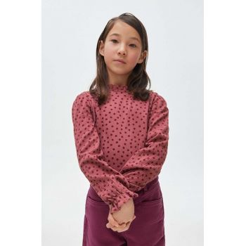 Mayoral bluza copii culoarea violet ieftina