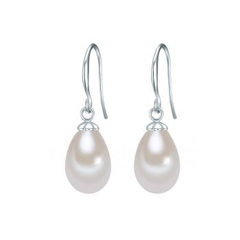 Cercei drop decorati cu perle