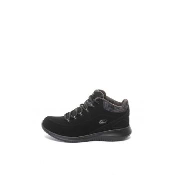 Ghete casual femei ULTRA FLEX-JUST CHILL negru la reducere