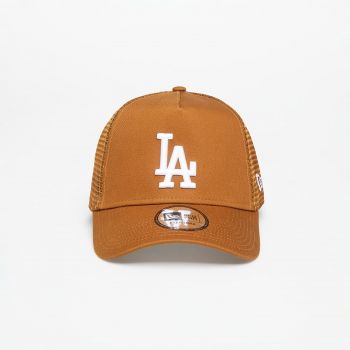 New Era Los Angeles Dodgers League Essential Trucker Cap Brown