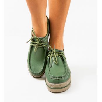 Pantofi casual dama Sag Verzi