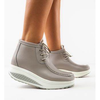 Pantofi Casual Vinto Gri