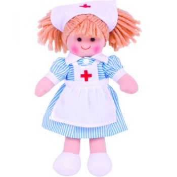 Papusa BigJigs Toys Nurse Nancy 28 cm