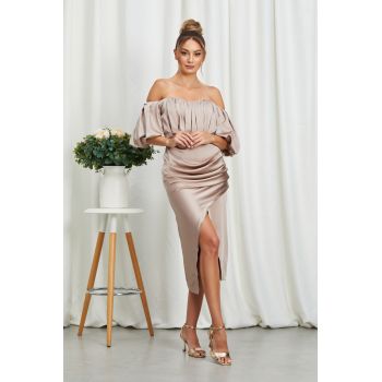 Rochie Freya Bej