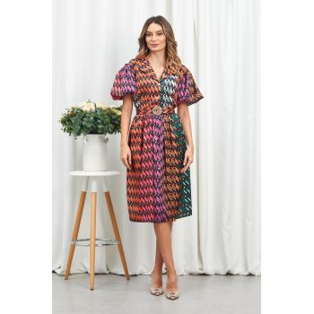 Rochie Kamari Orange Multi ieftina