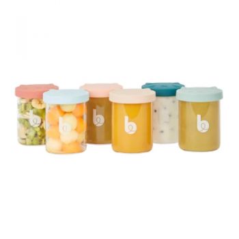 Set 6 Boluri din Sticla Babymoov 250 ml
