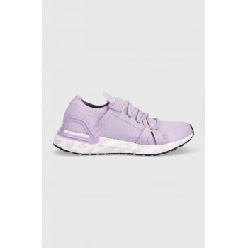 adidas by Stella McCartney pantofi de alergat Ultraboost 20 culoarea violet de firma originali