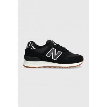 New Balance sneakers WL574XB2 culoarea negru