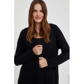 Answear Lab cardigan femei, culoarea negru, călduros de firma original