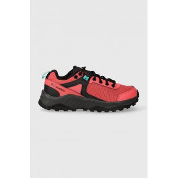 Columbia pantofi Trailstorm femei, culoarea roșu 2044361 ieftina