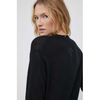 Joop! pulover de casmir culoarea negru, light