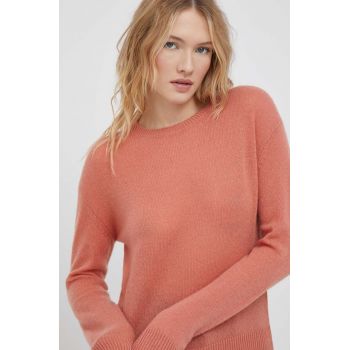 Joop! pulover de casmir culoarea portocaliu, light