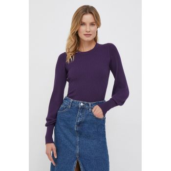 Joop! pulover femei, culoarea violet, light de firma original