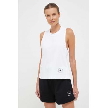 adidas by Stella McCartney top femei, culoarea alb IB6858