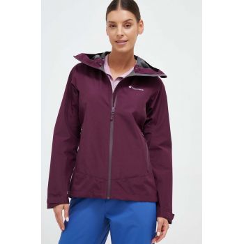 Montane geaca de ploaie Spirit femei, culoarea violet, gore-tex