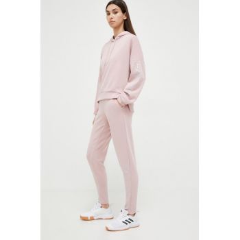 EA7 Emporio Armani trening femei, culoarea roz