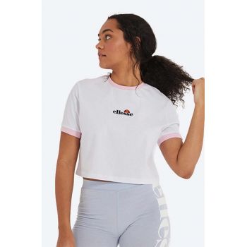 Ellesse tricou din bumbac culoarea alb SGJ11884-WHITE