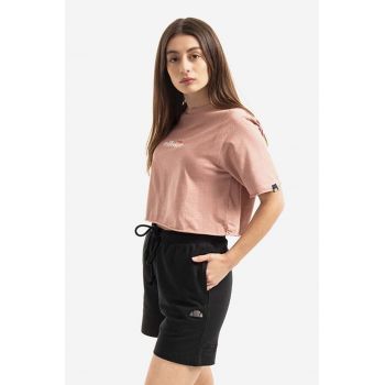 Ellesse tricou din bumbac culoarea roz SGM14013-PINK ieftin
