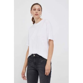 Joop! tricou din bumbac culoarea alb
