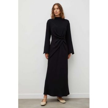 Lovechild rochie culoarea negru, maxi, drept