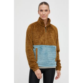 Marmot hanorac Homestead Fleece culoarea maro, modelator de firma original