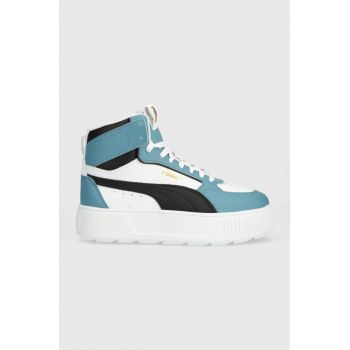 Puma sneakers Karmen Rebelle Mid culoarea turcoaz de firma originali