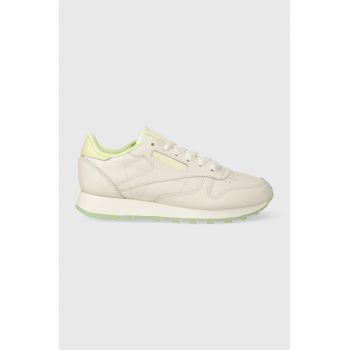 Reebok Classic sneakers din piele CLASSIC LEATHER culoarea alb 100033449