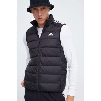 adidas vestă de puf bărbați, culoarea negru, de tranziție HZ5728 de firma originala