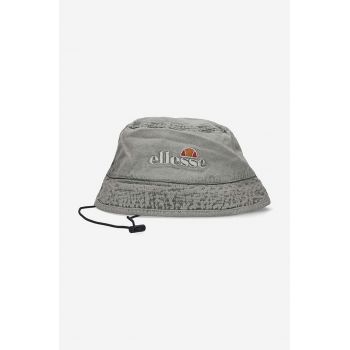 Ellesse pălărie din bumbac Frallla Bucket culoarea gri, bumbac SANA2522-black