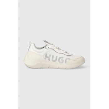 HUGO sneakers Wayne culoarea alb, 50503019