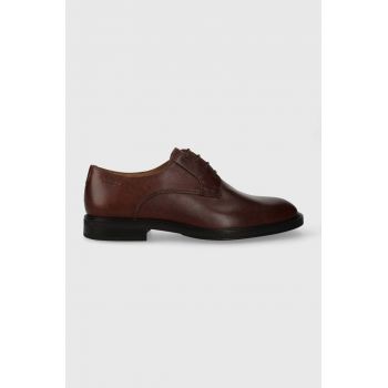 Vagabond Shoemakers pantofi de piele ANDREW barbati, culoarea maro, 5568.001.49