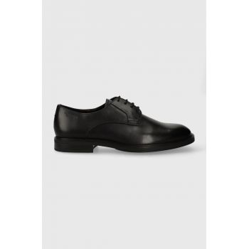 Vagabond Shoemakers pantofi de piele ANDREW barbati, culoarea negru, 5568.001.20 de firma originali