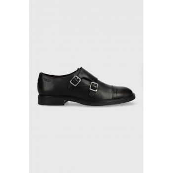 Vagabond Shoemakers pantofi de piele ANDREW barbati, culoarea negru, 5668.201.20 de firma originali