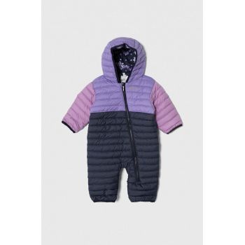 Columbia salopeta reversibila pentru bebelusi culoarea violet