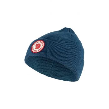 Fjallraven caciula copii Kids 1960 Logo Hat culoarea albastru marin de firma originala