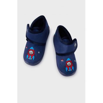 Mayoral papuci copii culoarea albastru marin