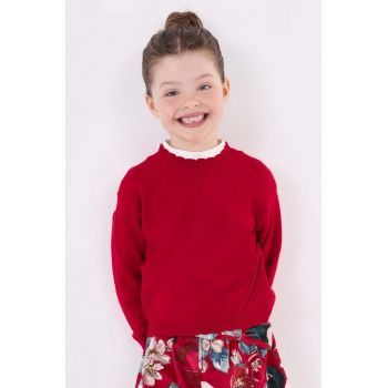 Mayoral pulover copii culoarea rosu, light de firma original