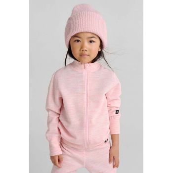 Reima caciula din lana pentru copii Pilvinen culoarea roz de firma originala