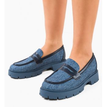 Pantofi Casual Kevi Albastri