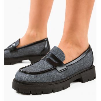Pantofi Casual Kevi Negri