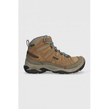 Keen pantofi Jasper II WP femei, culoarea maro