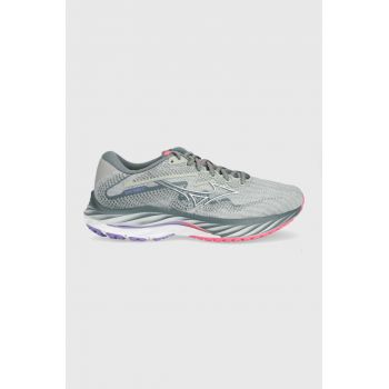 Mizuno pantofi de alergat Wave Rider 27 culoarea gri de firma originali