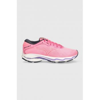 Mizuno pantofi de alergat Wave Ultima 14 culoarea roz