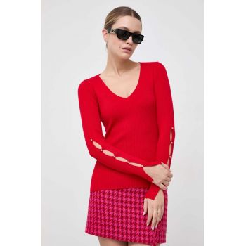 Morgan pulover femei, culoarea rosu, light ieftin